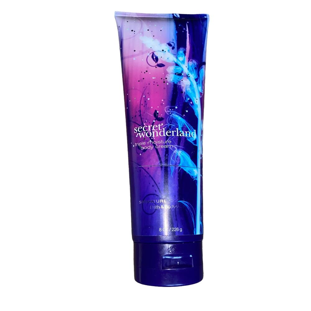 Bath & Body Works SECRET WONDERLAND 8 oz Triple Moisture Body Cream Lotion